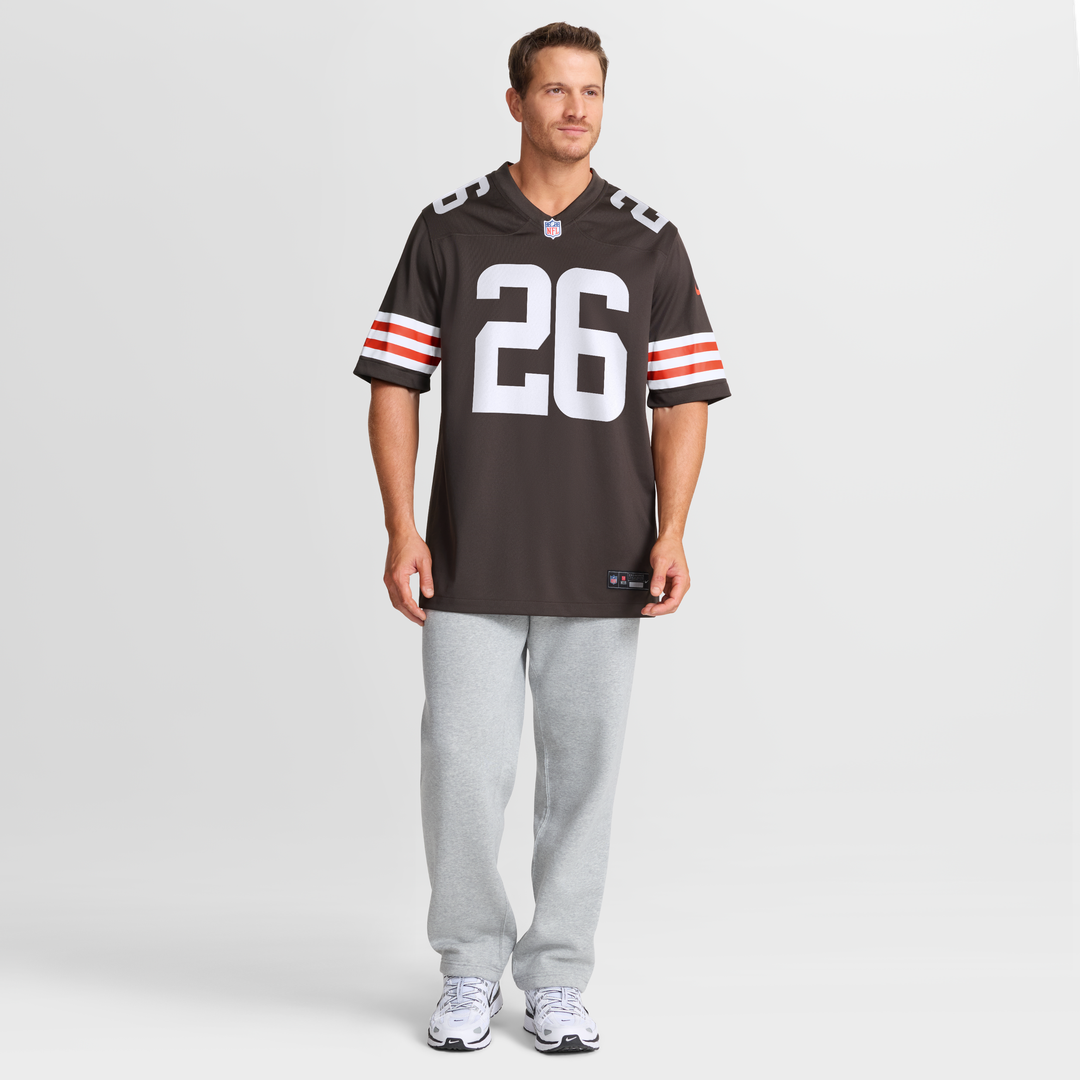 Myles Harden Cleveland Browns Nike Team Game Jersey -  Brown