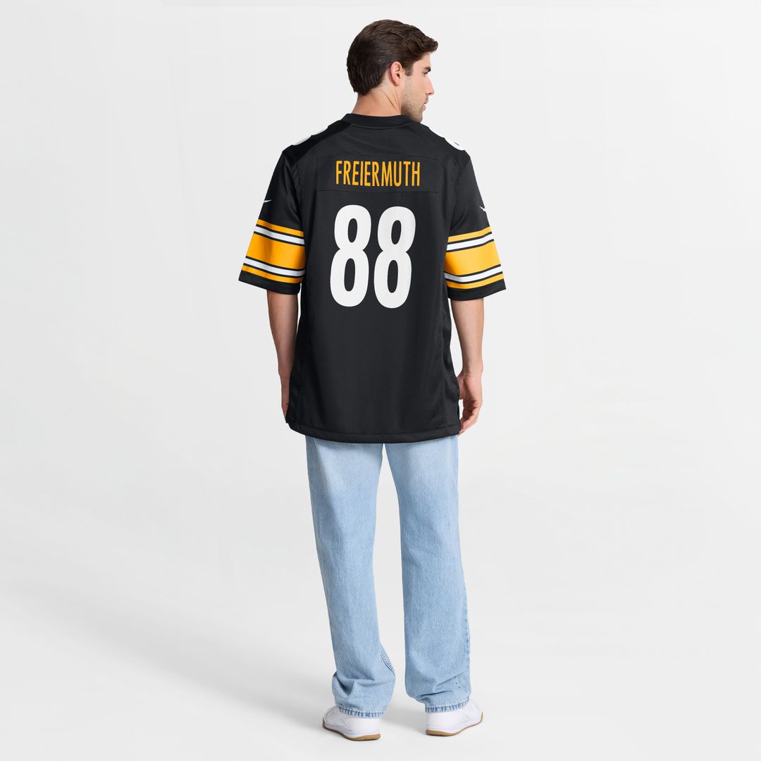 Pat Freiermuth Pittsburgh Steelers Nike Game Jersey - Black