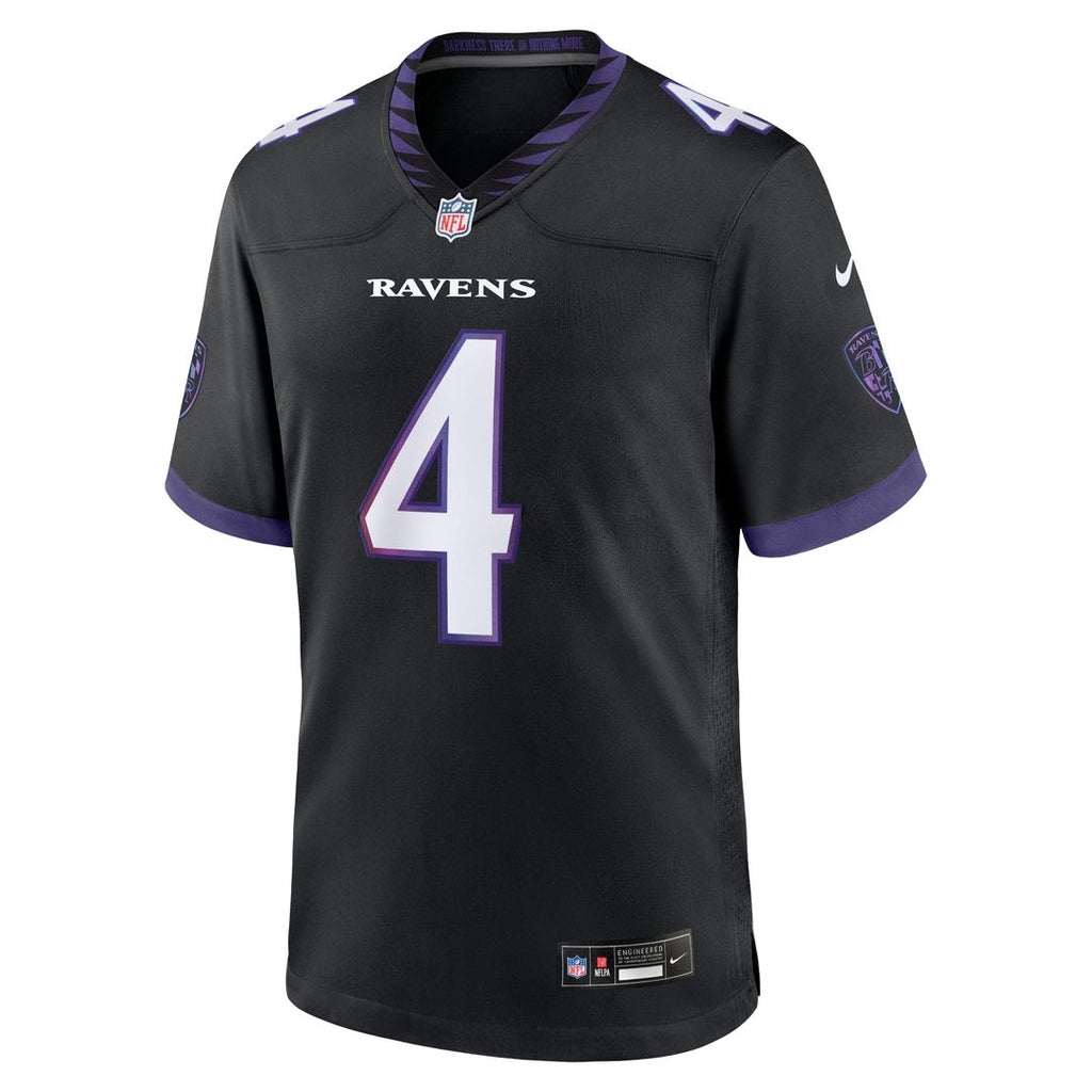 Zay Flowers Baltimore Ravens Nike Game Jersey - White