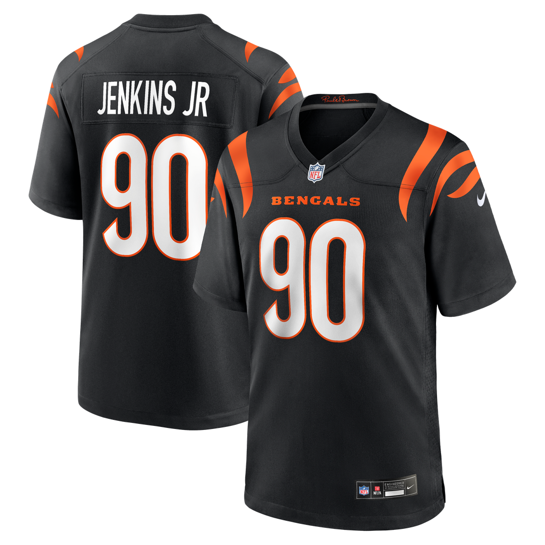Kris Jenkins Jr. Cincinnati Bengals Nike  Game Jersey -  Black
