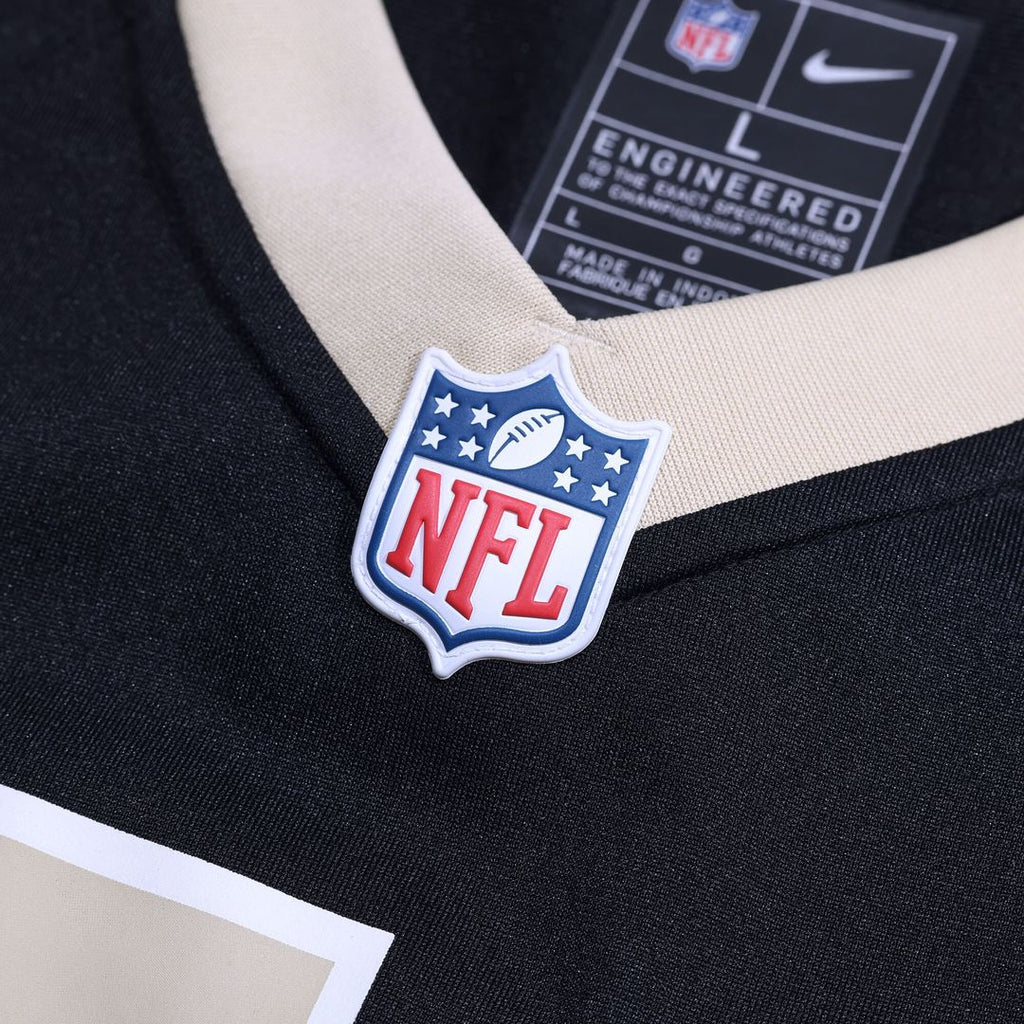 Jontre Kirklin New Orleans Saints Nike Team Game Jersey -  Black
