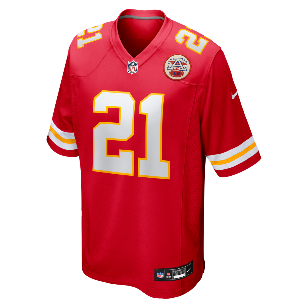 Jaden Hicks Kansas City Chiefs Nike  Game Jersey -  Red
