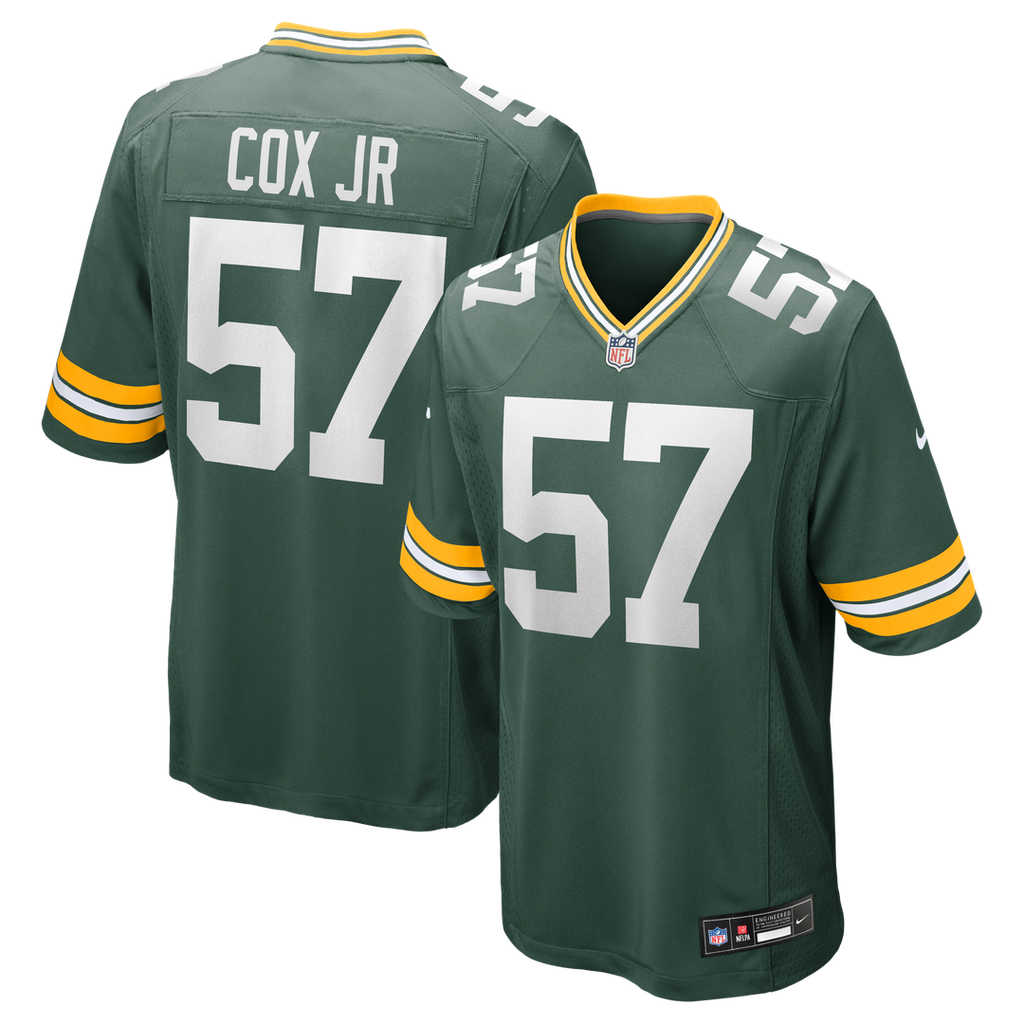 Brenton Cox Jr. Green Bay Packers Nike  Game Jersey -  Green