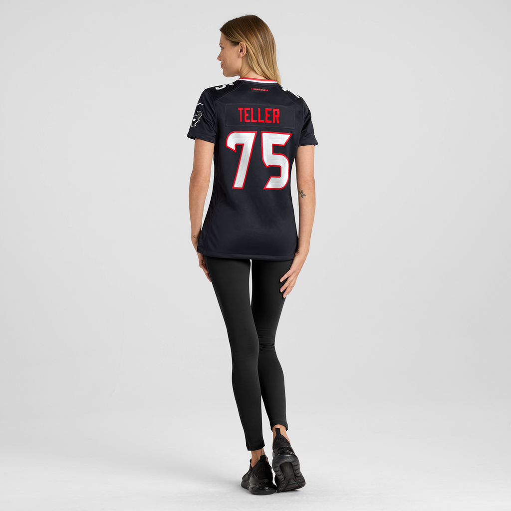 Wyatt Teller Houston Texans Nike Women's Team Game Jersey -  Navy