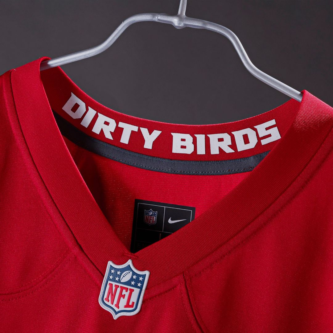 Deion Sanders Atlanta Falcons Nike Women's Retired Player Game Jersey - Red