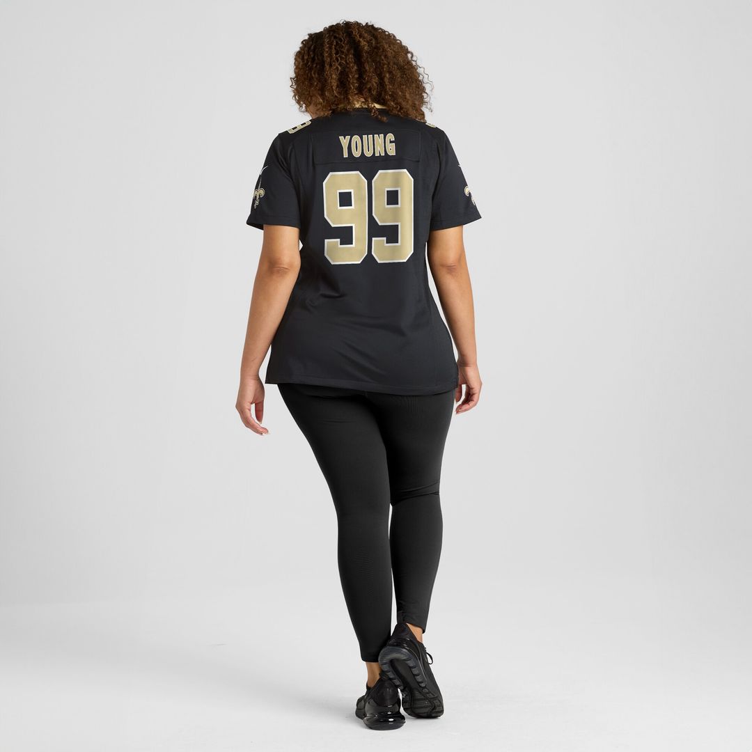 Chase Young New Orleans Saints Nike Women's  Game Jersey -  Black