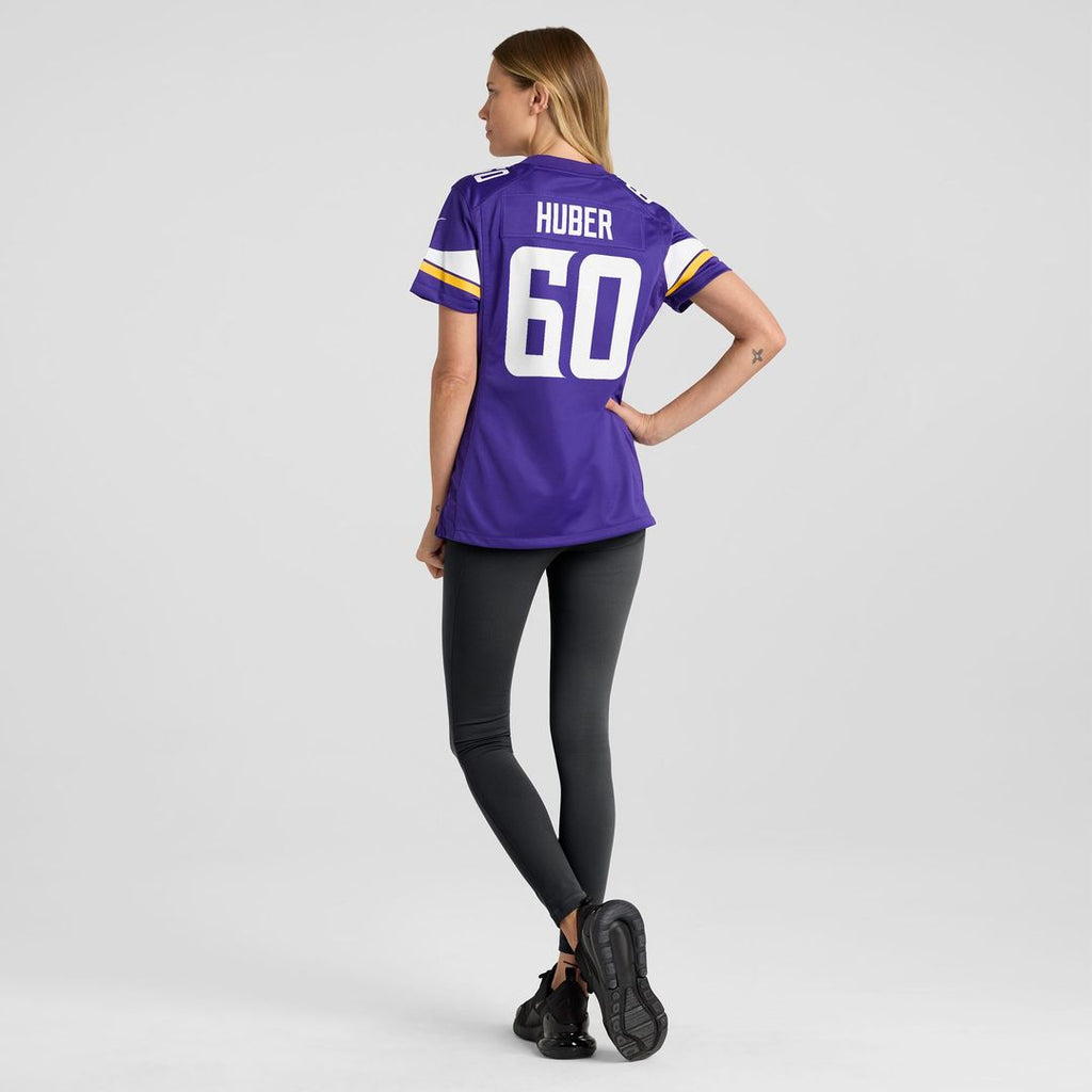 Joe Huber Minnesota Vikings Nike Women's Team Game Jersey -  Purple