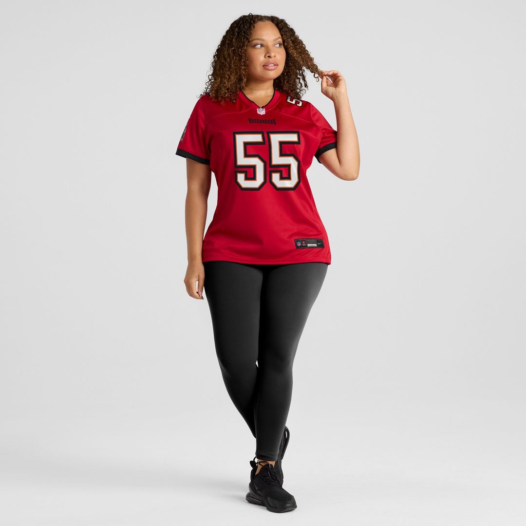 Derrick Brooks Tampa Bay Buccaneers Nike Women's Game Retired Player Jersey - Red