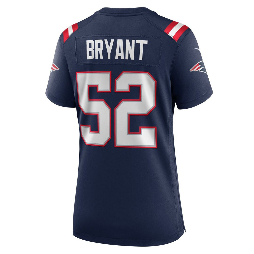 Marcus Bryant New England Patriots Nike Women's Team Game Jersey -  Navy