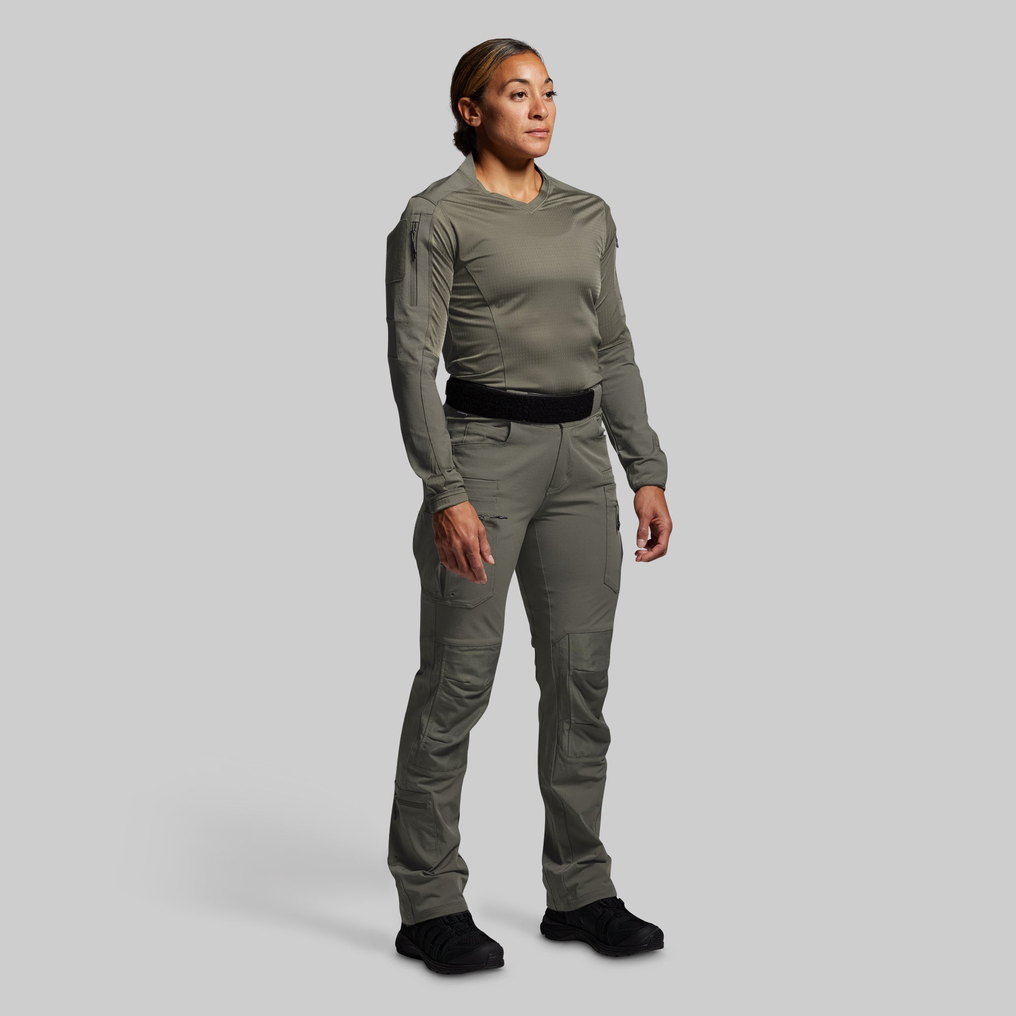Women's Long Sleeve Op Top Pro (Ranger Green)