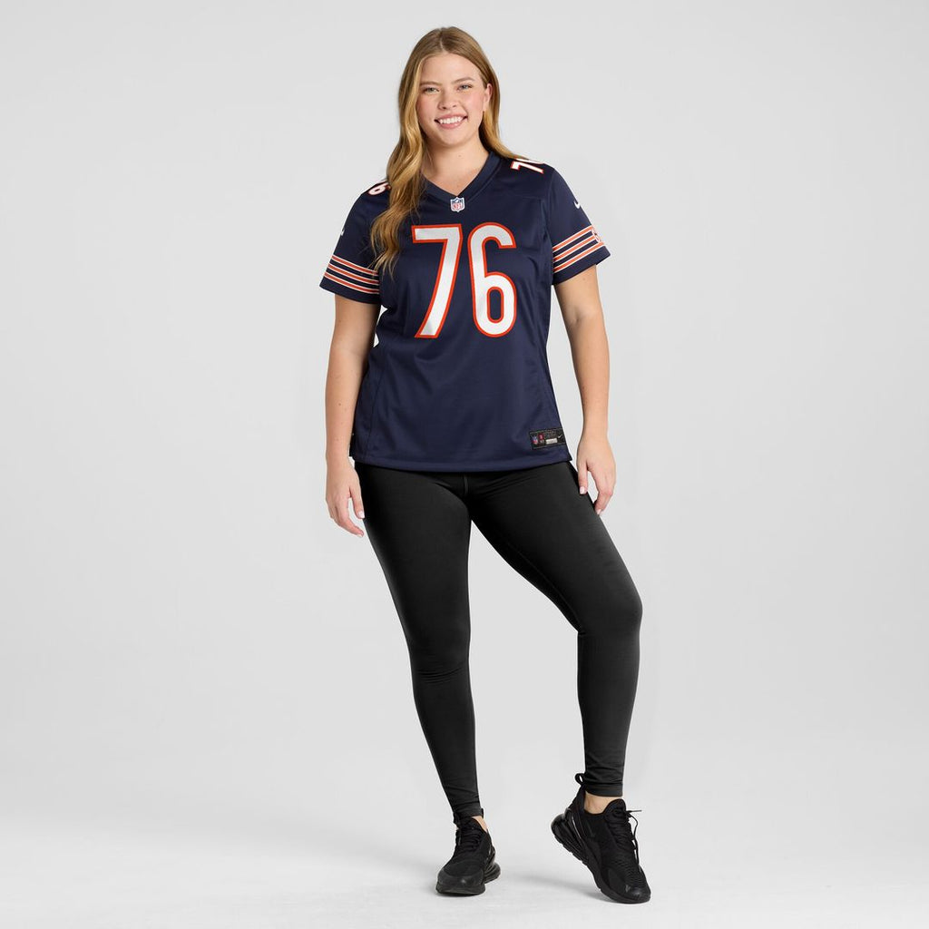 Steve McMichael Chicago Bears Nike Women's  Retired Player Game Jersey -  Navy