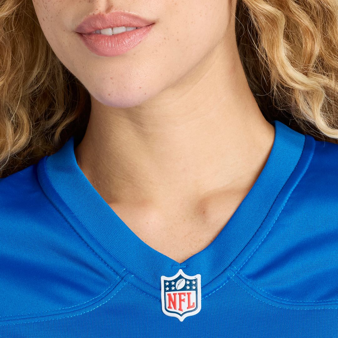 Number 1 Mom Detroit Lions Nike Game Jersey - Blue