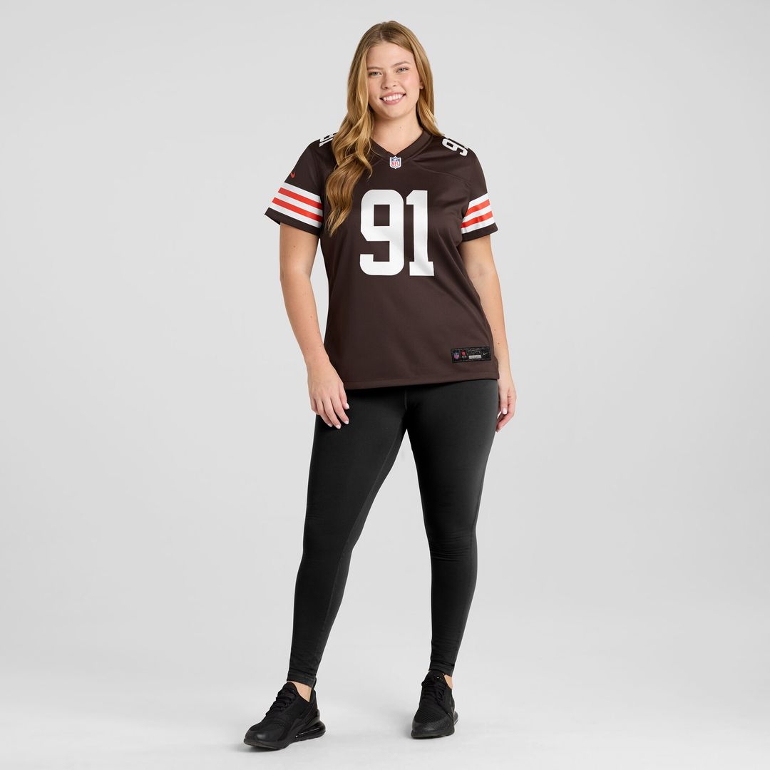 Alex Wright Cleveland Browns Nike Women's Team Game Jersey -  Brown