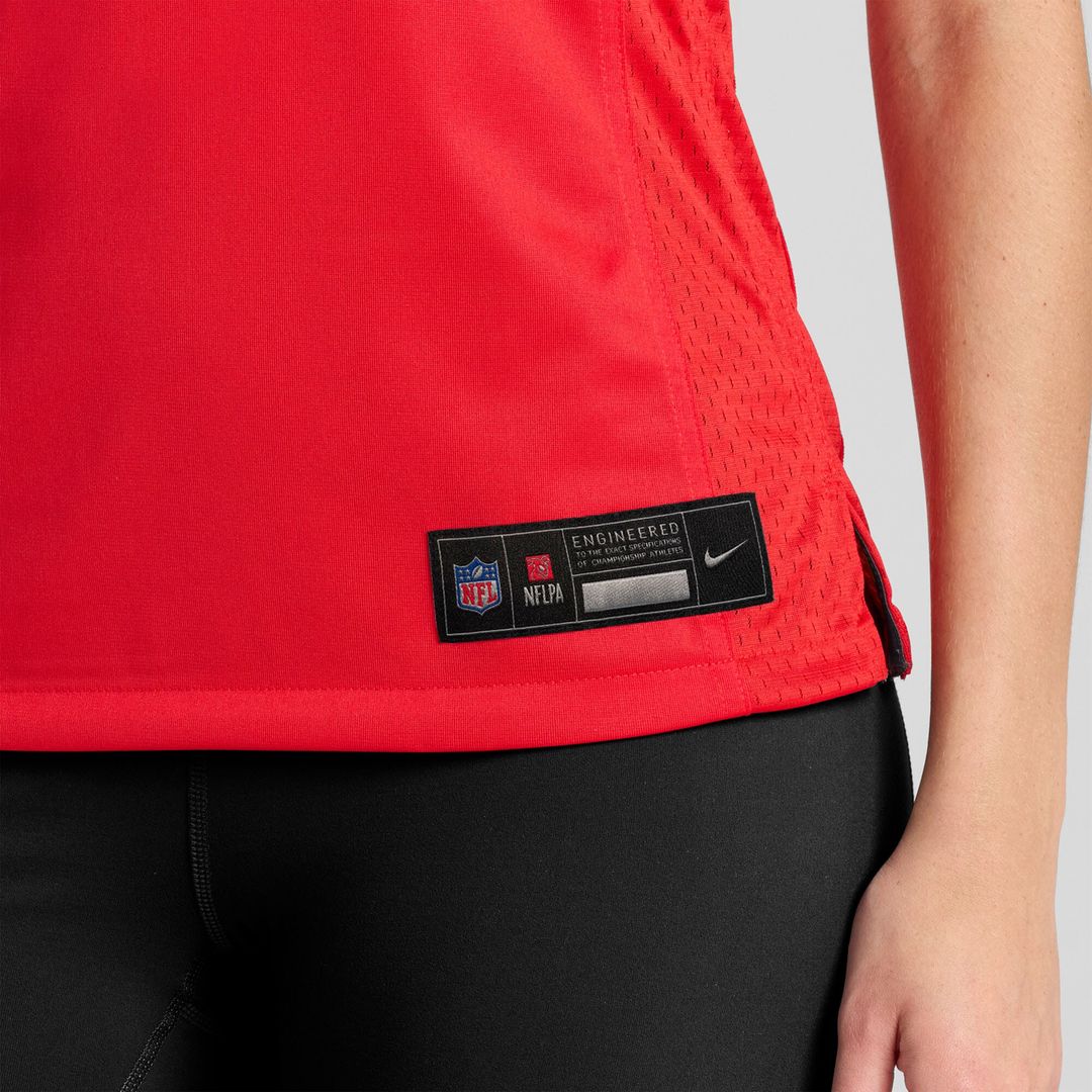 Brandon George Kansas City Chiefs Nike Women's Team Game Jersey -  Red