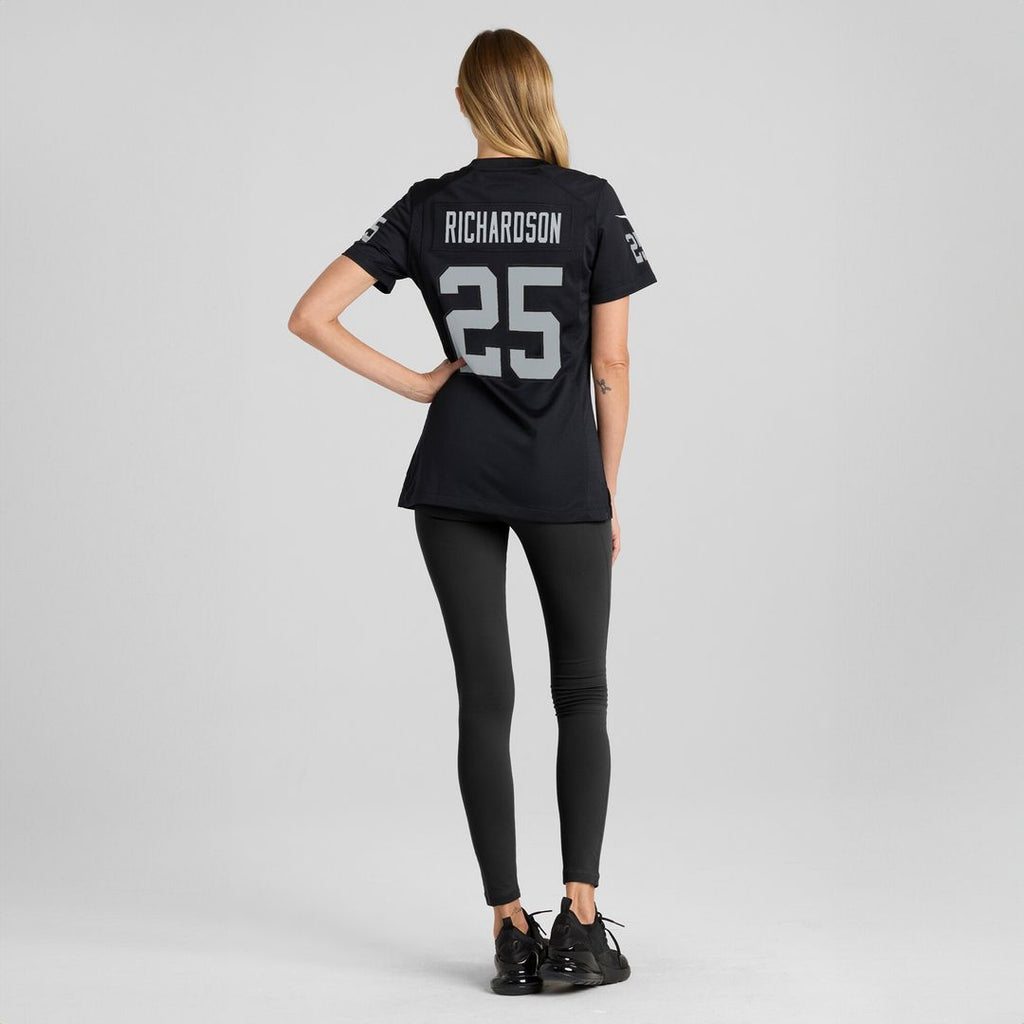 Decamerion Richardson Las Vegas Raiders Nike Women's  Game Jersey -  Black