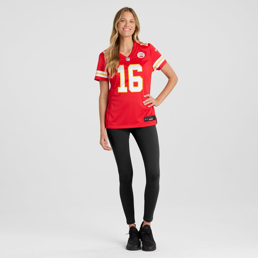 Len Dawson Kansas City Chiefs Nike Women's Game Retired Player Jersey - Red