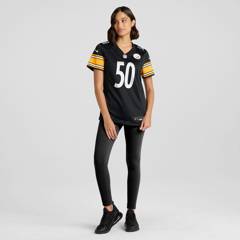 Malik Harrison Pittsburgh Steelers Nike Women's Team Game Jersey -  Black