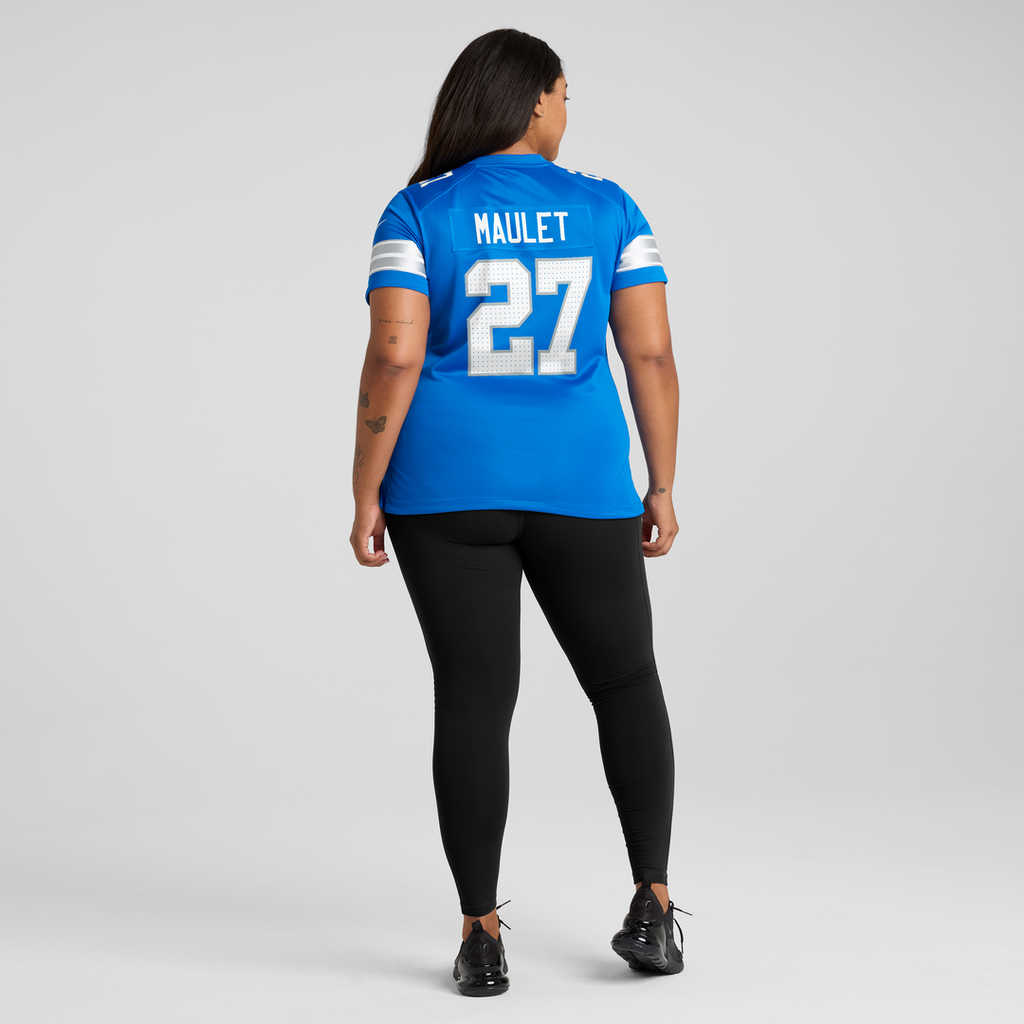 Arthur Maulet Detroit Lions Nike Women's Team Game Jersey -  Blue