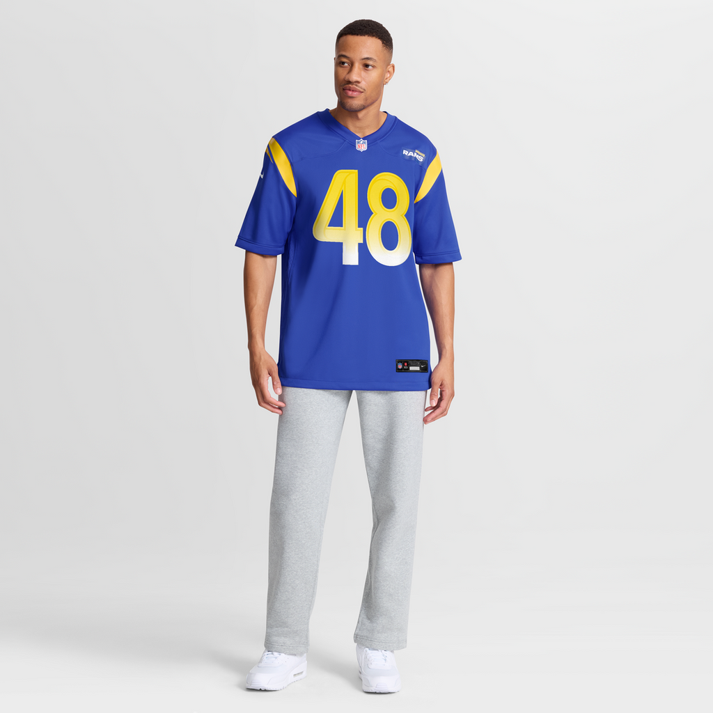 Omar Speights Los Angeles Rams Nike Game Jersey -  Royal