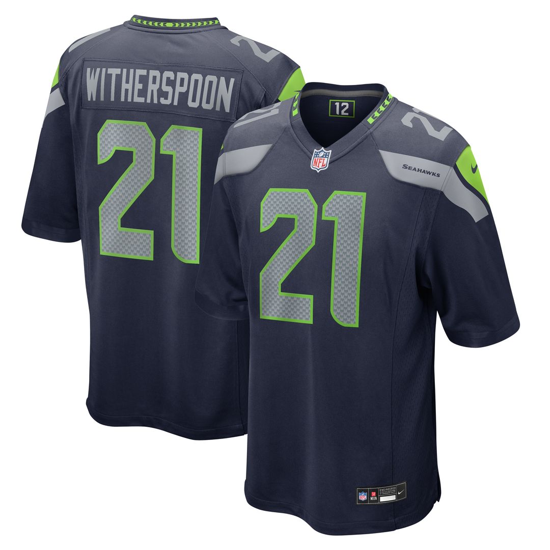 Devon Witherspoon Seattle Seahawks Nike Throwback Player Game Jersey - Royal