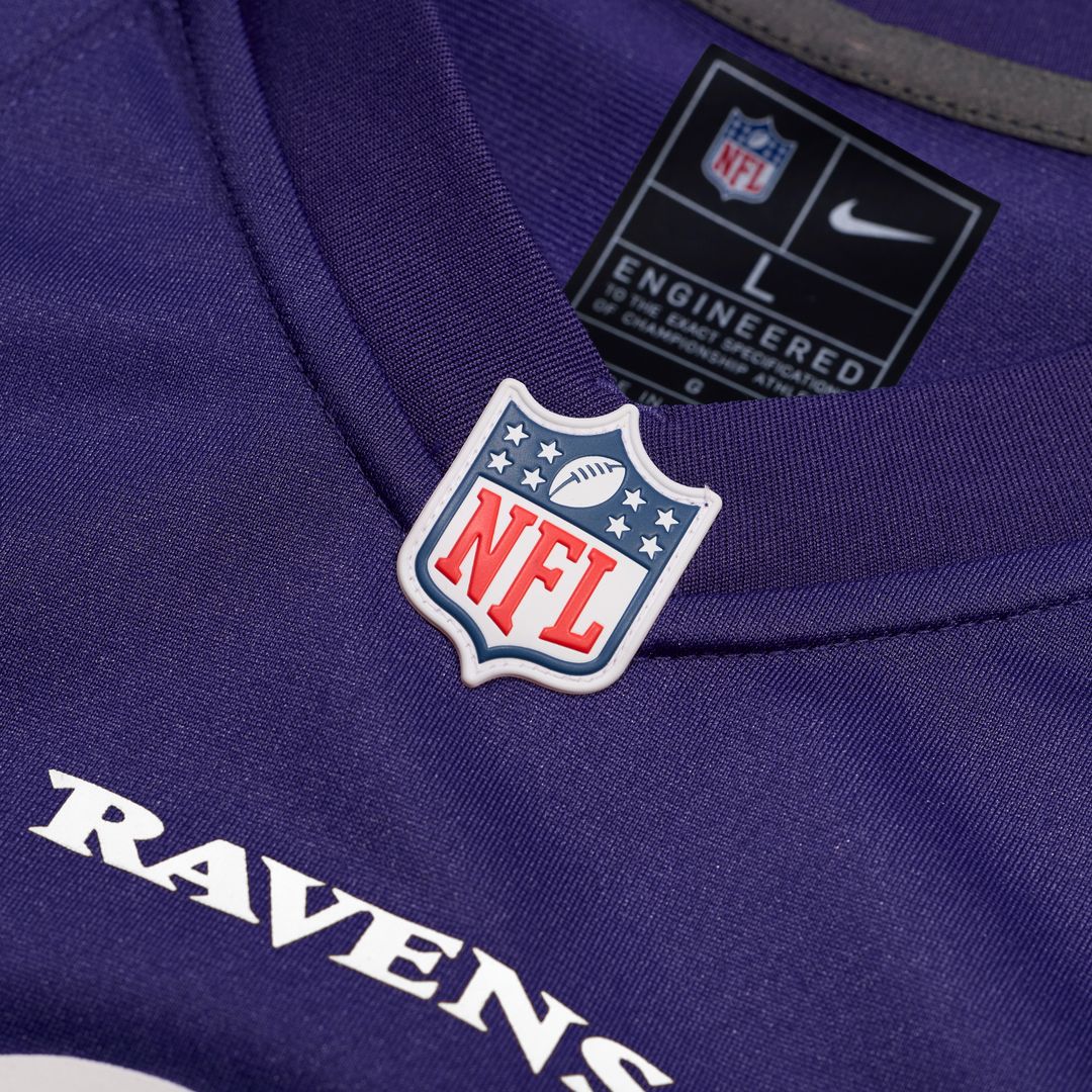 Carson Vinson Baltimore Ravens Nike Team Game Jersey -  Purple