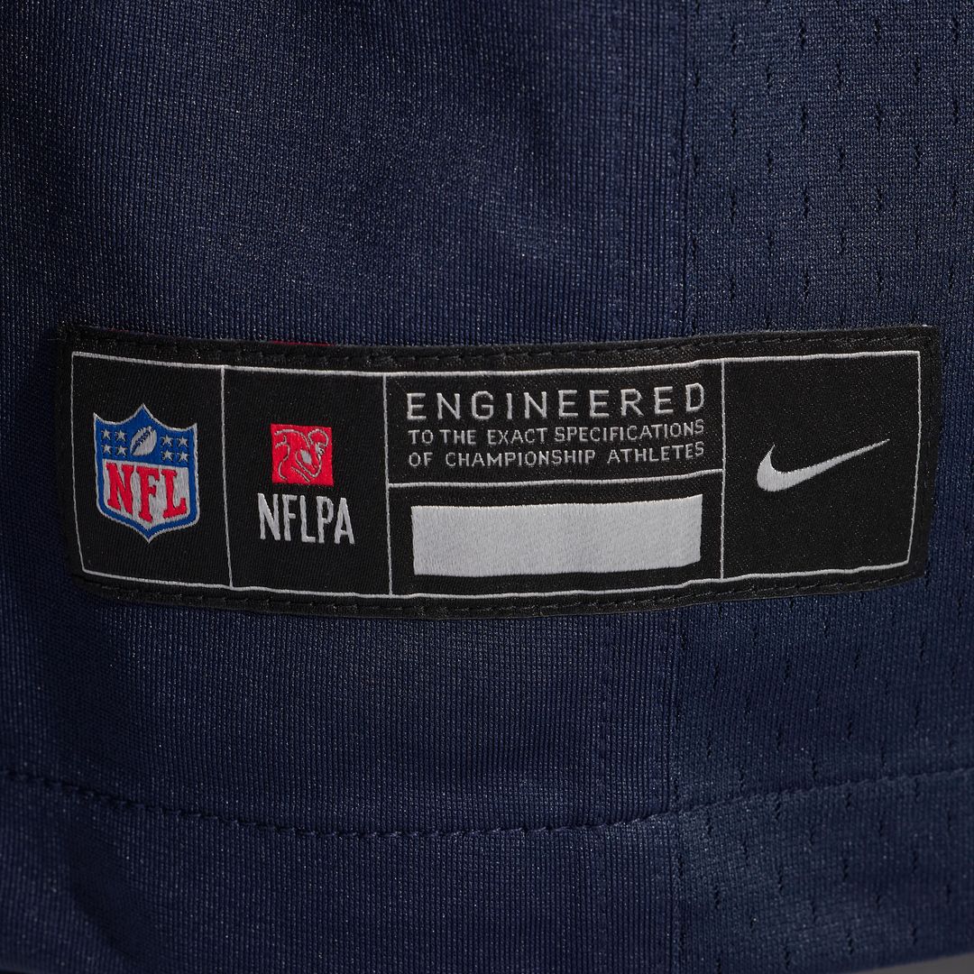 Roschon Johnson Chicago Bears Nike Team Game Jersey -  Navy