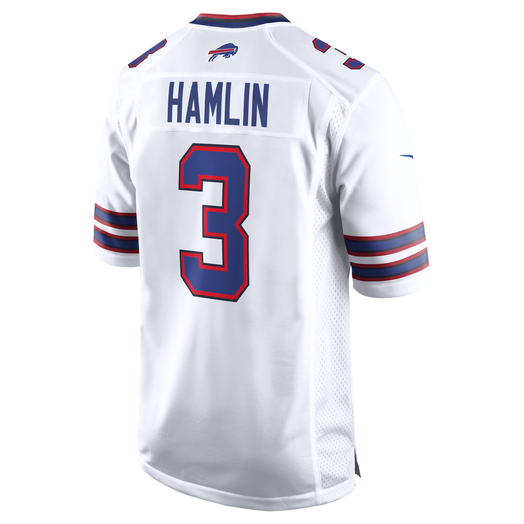 Damar Hamlin Buffalo Bills Nike  Game Jersey - White
