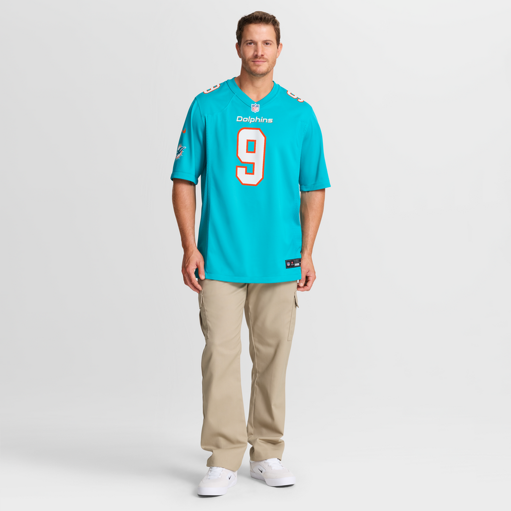 Ifeatu Melifonwu Miami Dolphins Nike Team Game Jersey -  Aqua