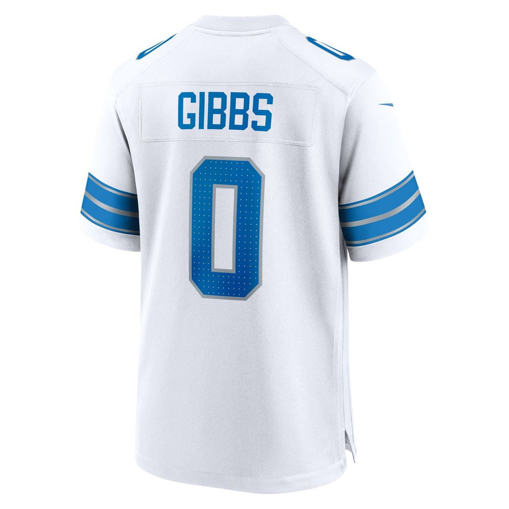 Jahmyr Gibbs Detroit Lions Nike Game Player Jersey - Blue