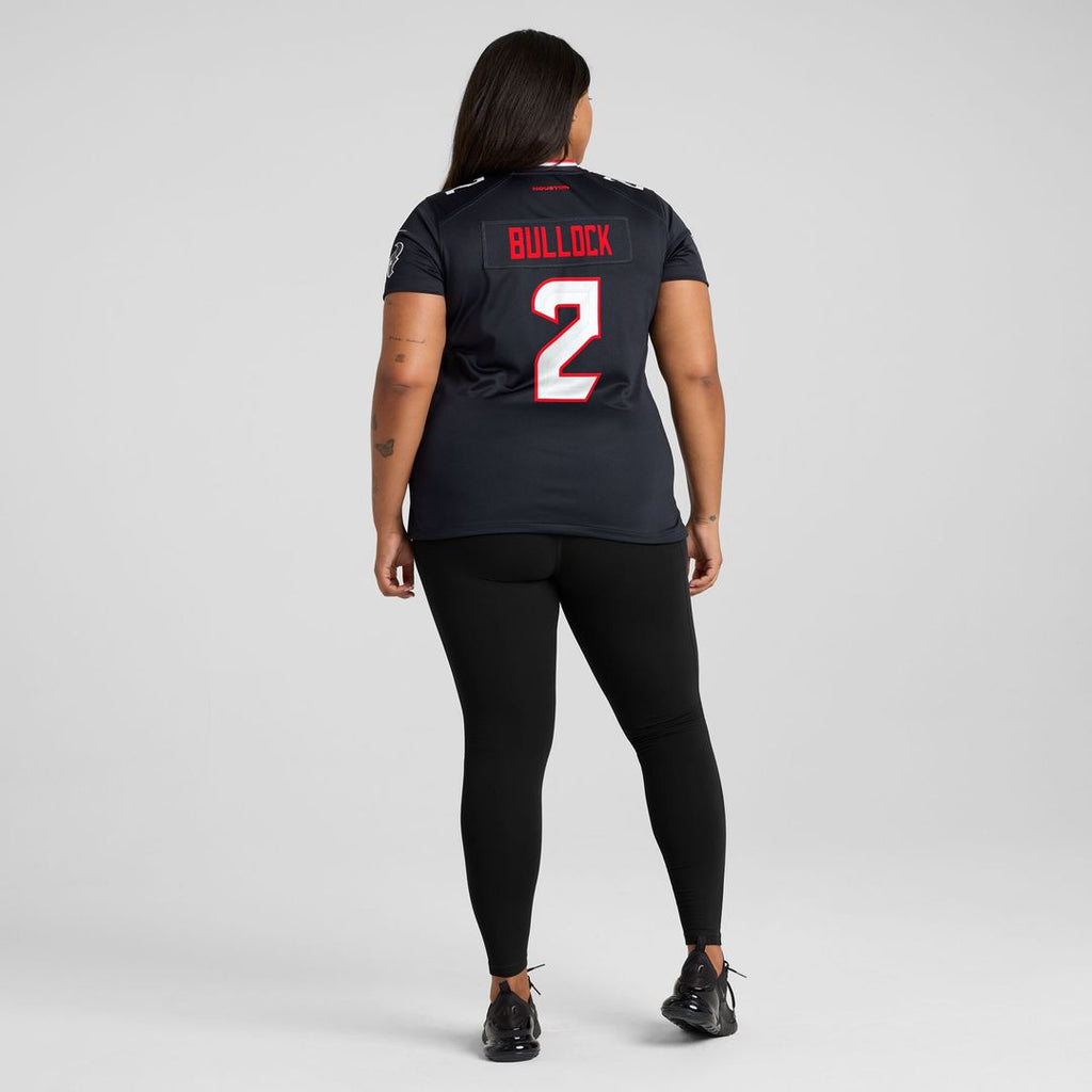 Calen Bullock Houston Texans Nike Women's Team Game Jersey -  Navy