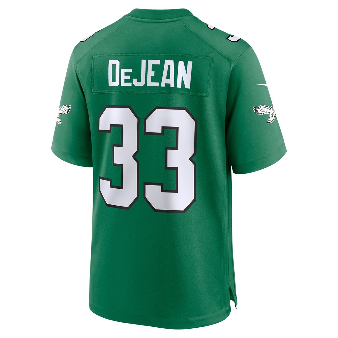 Cooper DeJean Philadelphia Eagles Nike Alternate Game Jersey -  Black