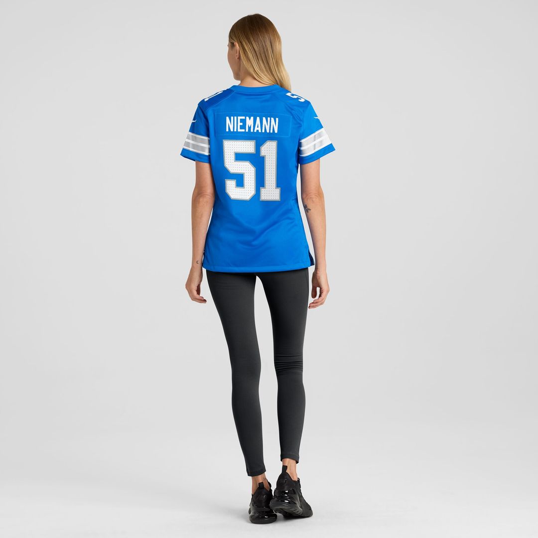 Ben Niemann Detroit Lions Nike Women's Team Game Jersey -  Blue