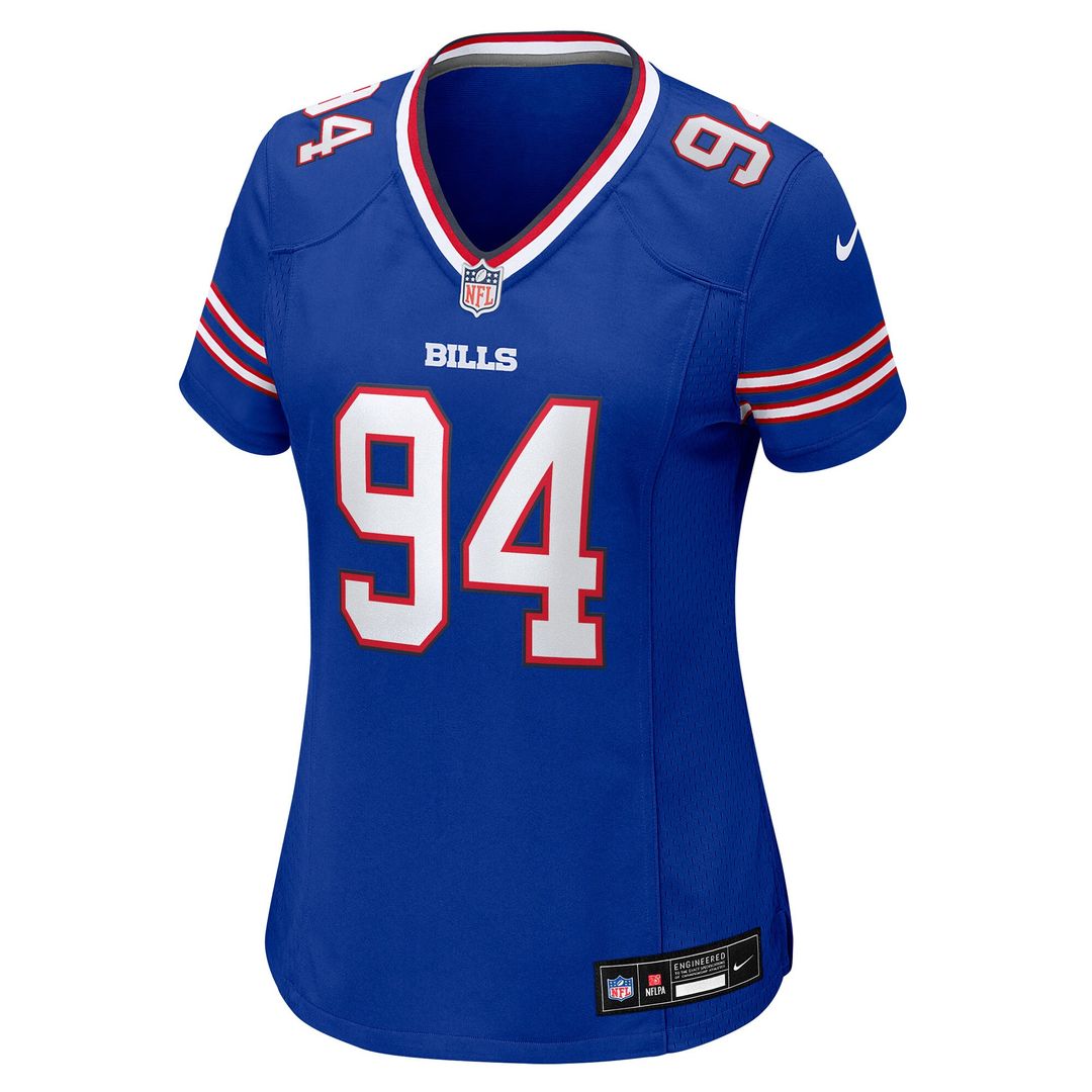 Landon Jackson Buffalo Bills Nike Women's Team Game Jersey -  Royal