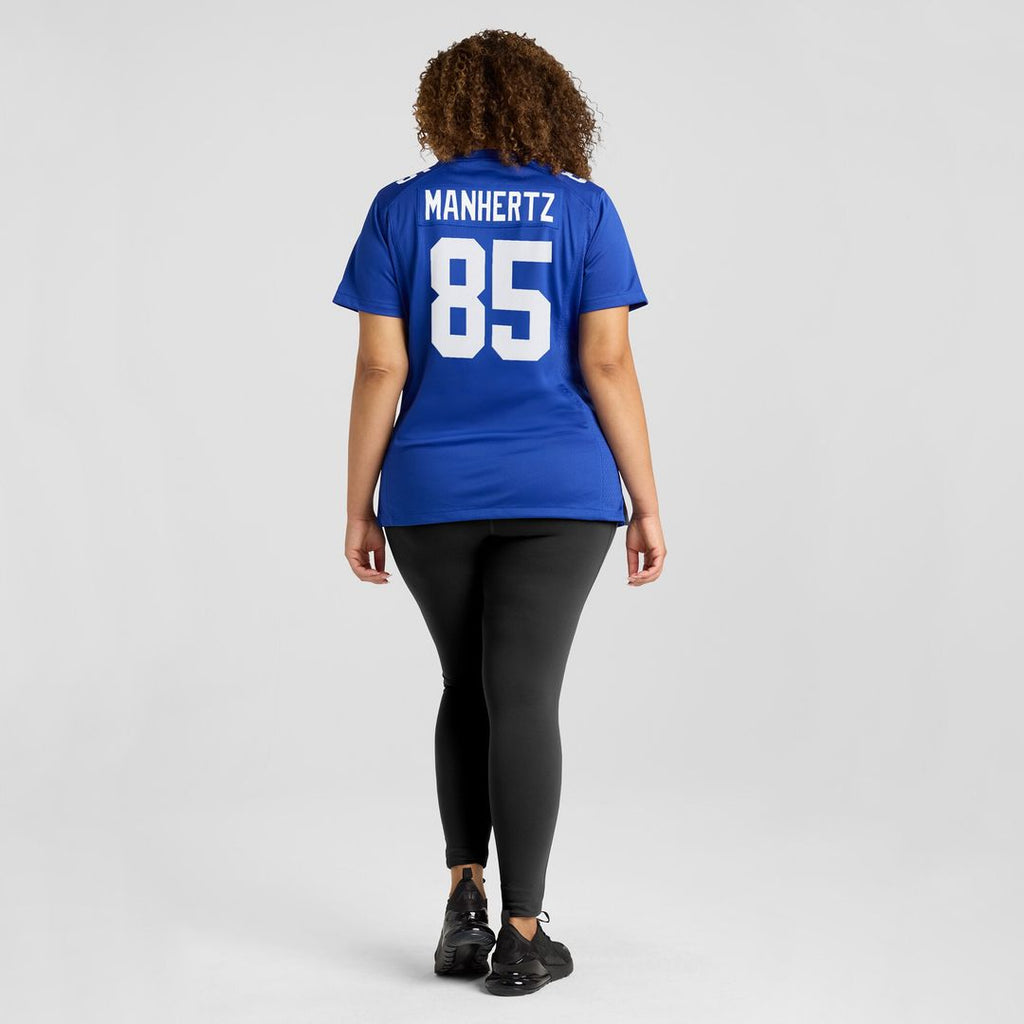 Chris Manhertz New York Giants Nike Women's  Game Jersey -  Royal