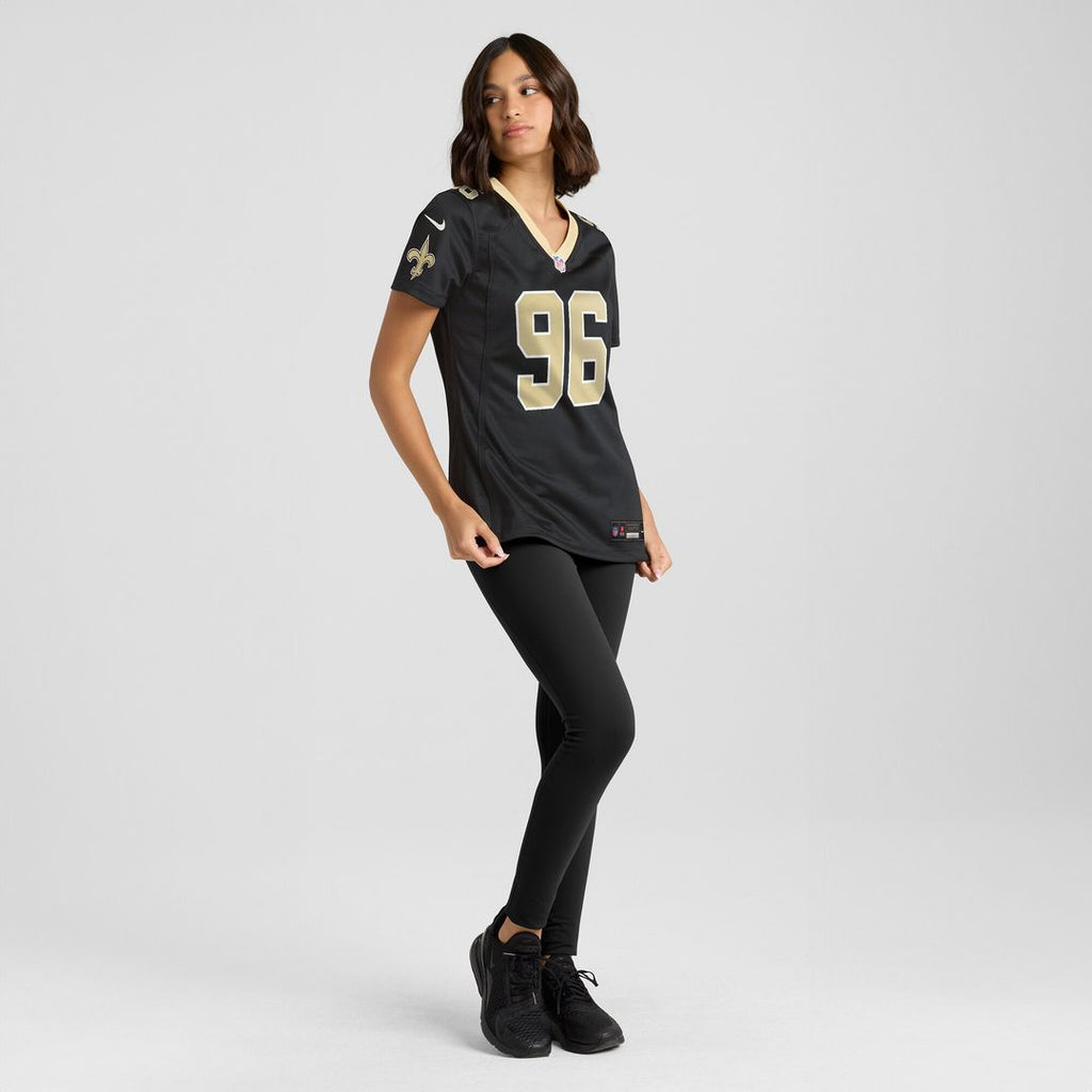 Carl Granderson New Orleans Saints Nike Women's Game Jersey - Black