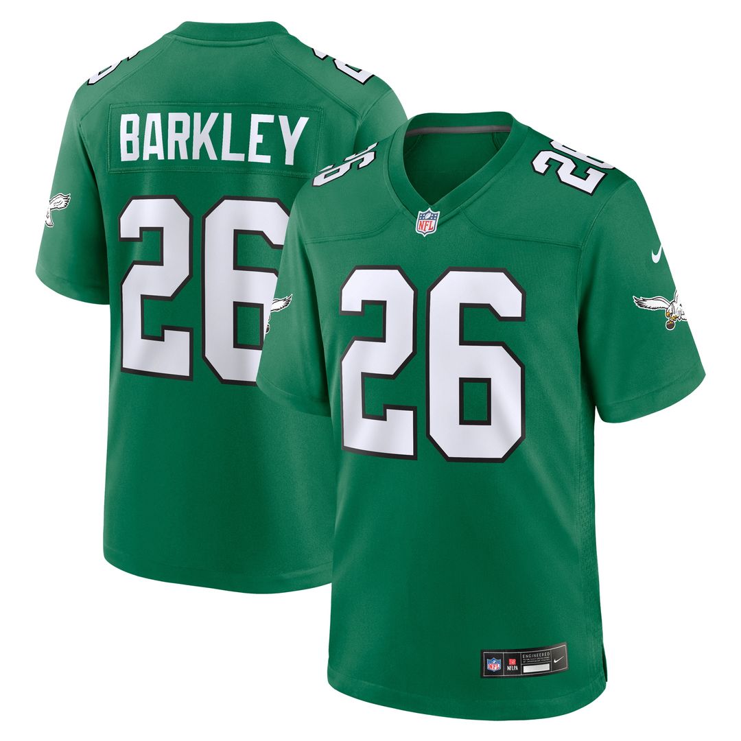 Saquon Barkley Philadelphia Eagles Nike Game Jersey -  White