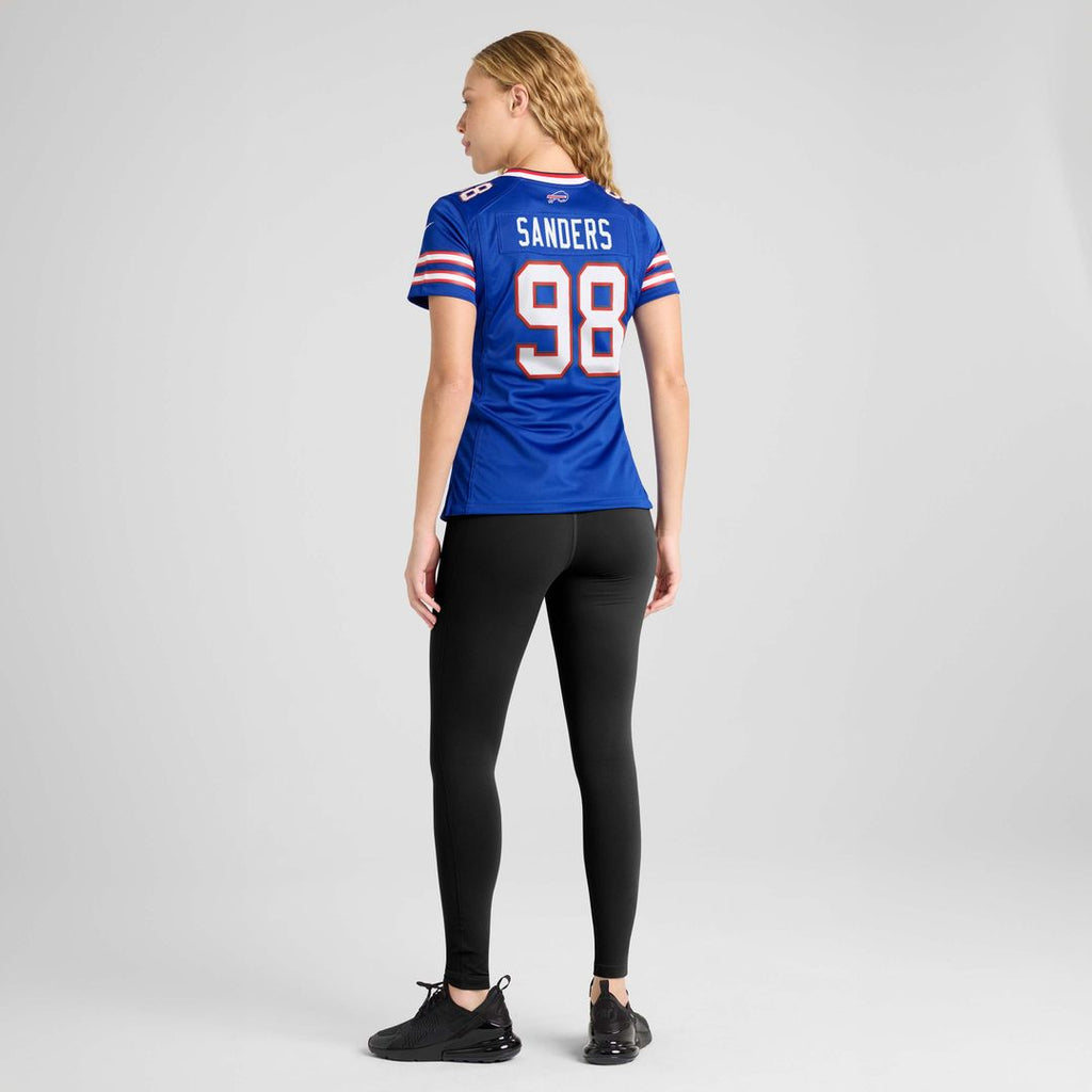 T.J. Sanders Buffalo Bills Nike Women's Team Game Jersey -  Royal