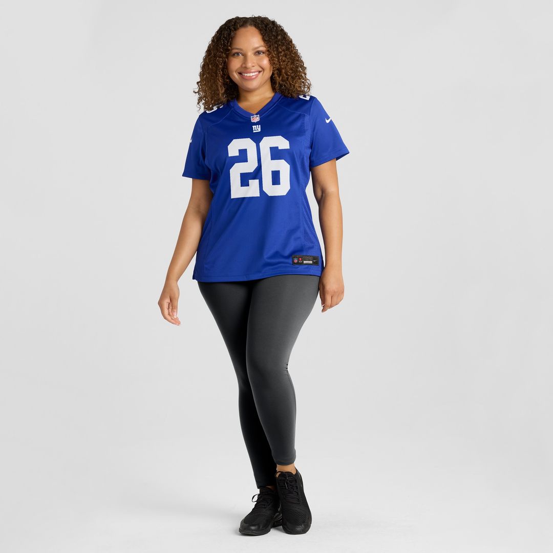 Devin Singletary New York Giants Nike Women's  Game Jersey -  Royal