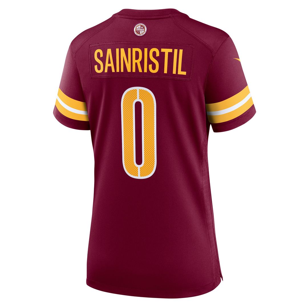 Mike Sainristil Washington Commanders Nike Women's Team Game Jersey -  Burgundy