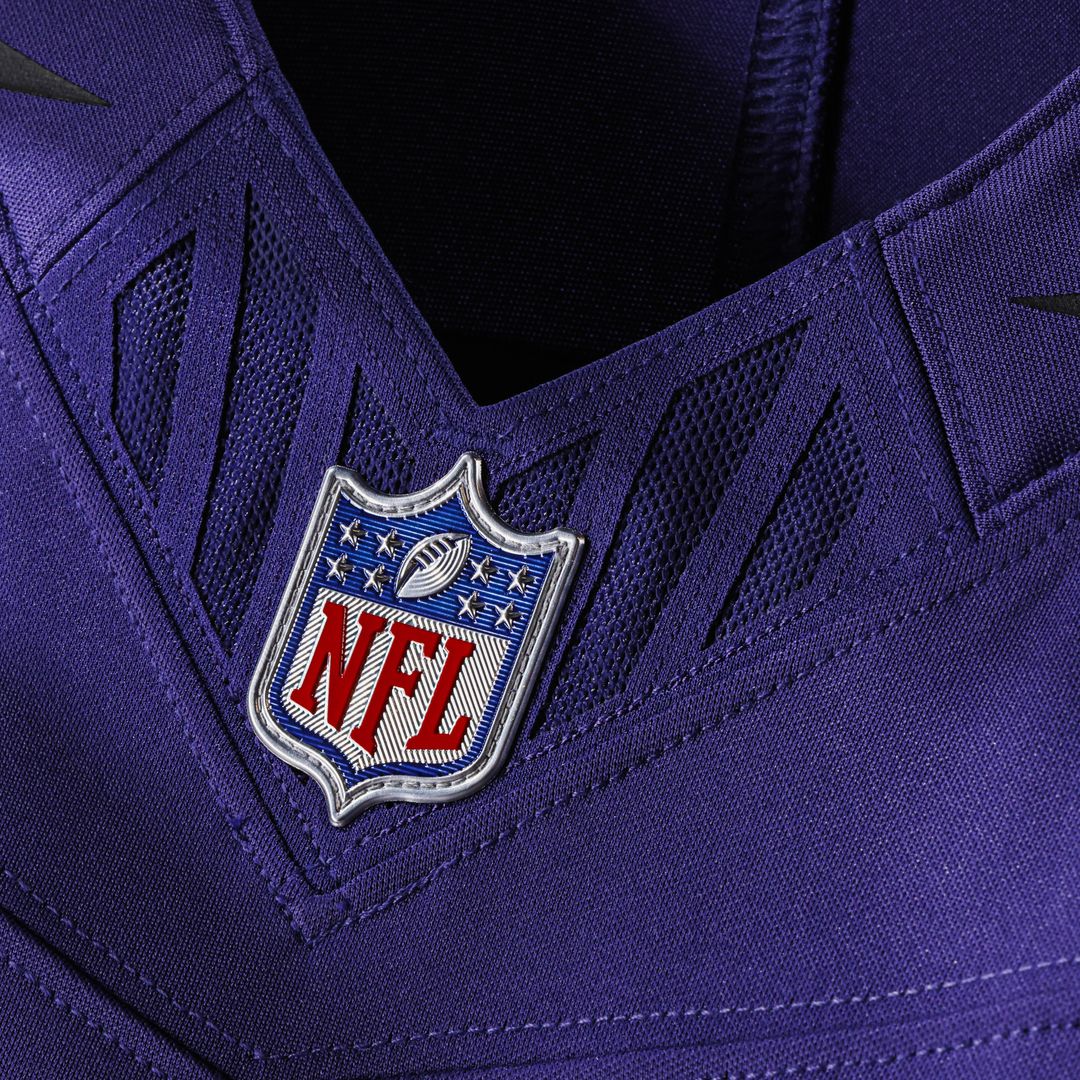 Kyle Hamilton Baltimore Ravens Nike Vapor F.U.S.E. Stitched Limited Jersey - Purple