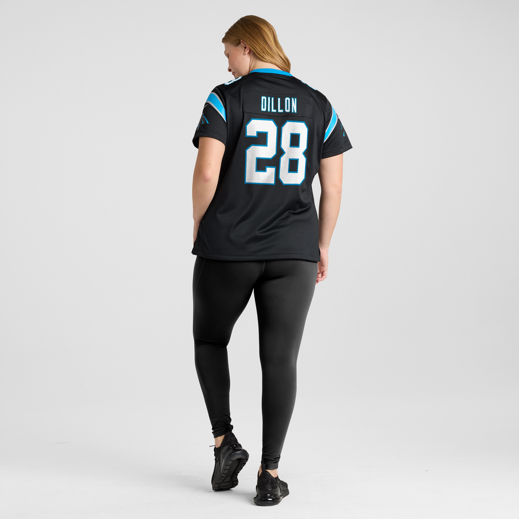 AJ Dillon Carolina Panthers Nike Women's Team Game Jersey -  Black