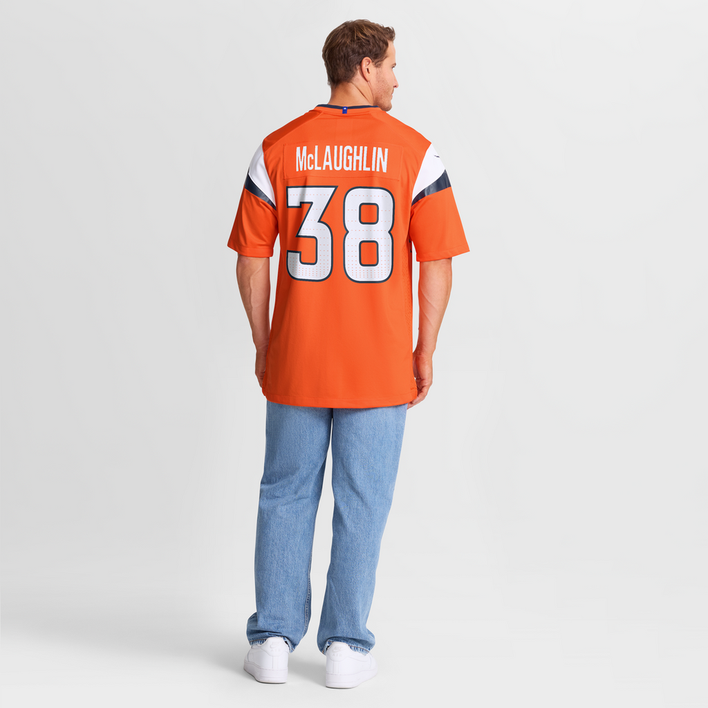 Jaleel McLaughlin Denver Broncos Nike Alternate Game Jersey -  Navy