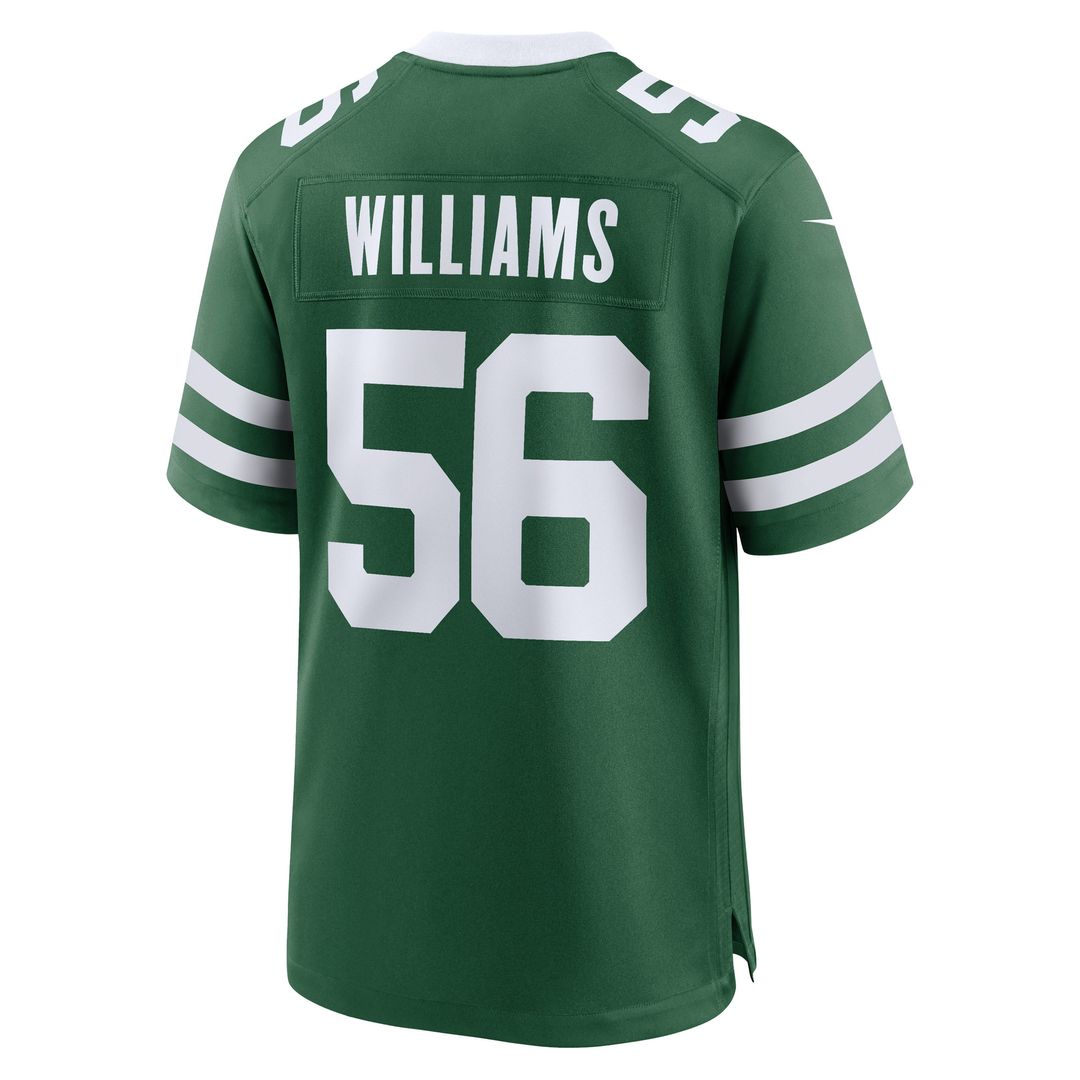 Quincy Williams New York Jets Nike  Game Player Jersey – Legacy Green