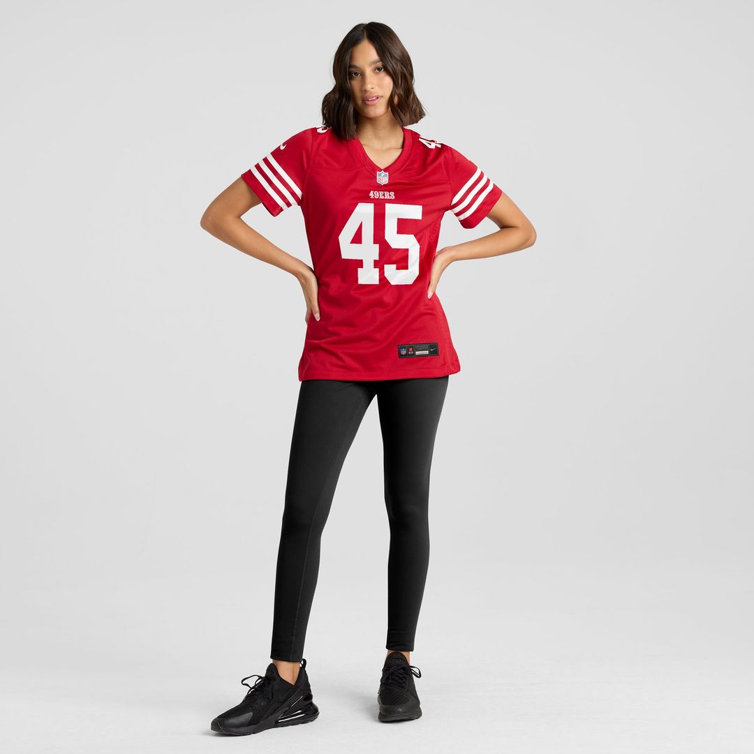 Nick Martin San Francisco 49ers Nike Women's Team Game Jersey -  Scarlet
