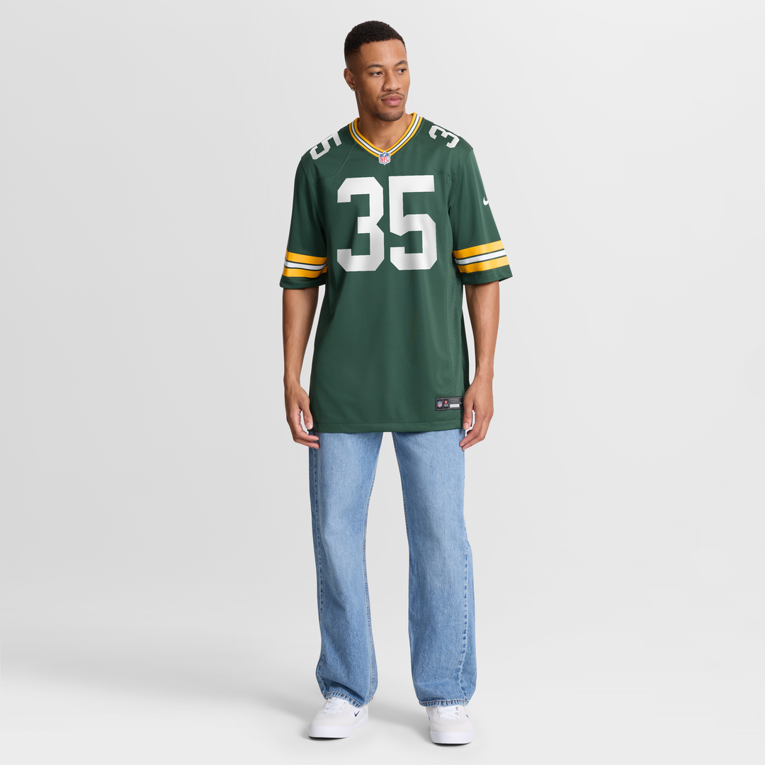 Lucas Havrisik Green Bay Packers Nike Team Game Jersey -  Green