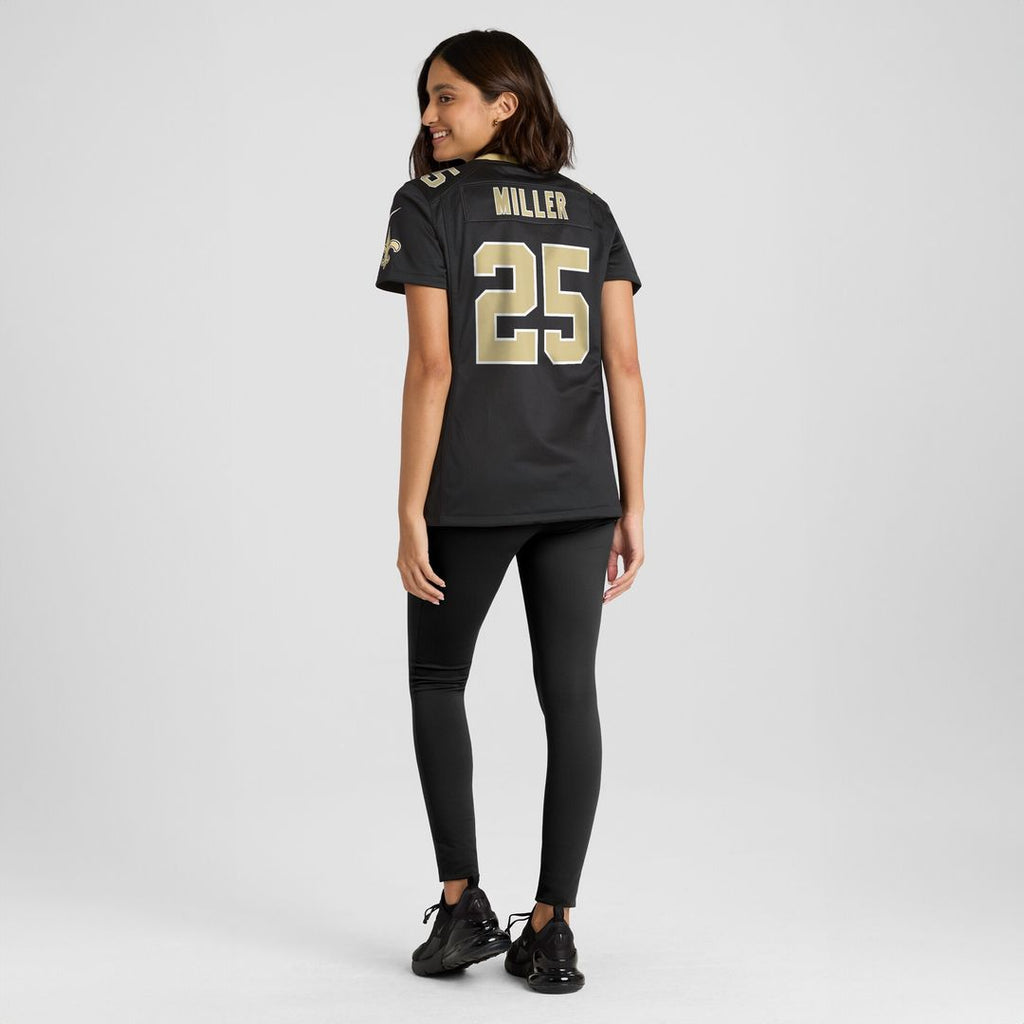 Kendre Miller New Orleans Saints Nike Women's Team Game Jersey -  Black
