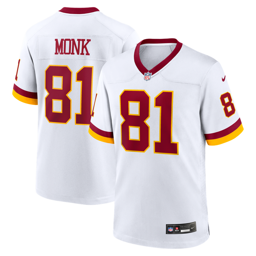 Art Monk Washington Commanders Nike Alternate 2 Super Bowl Era Game Jersey -  White