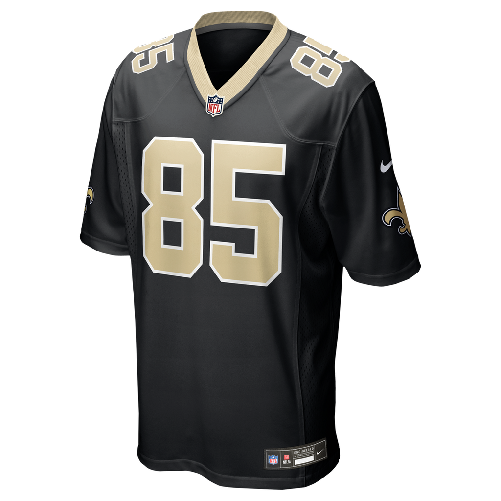 Jontre Kirklin New Orleans Saints Nike Team Game Jersey -  Black