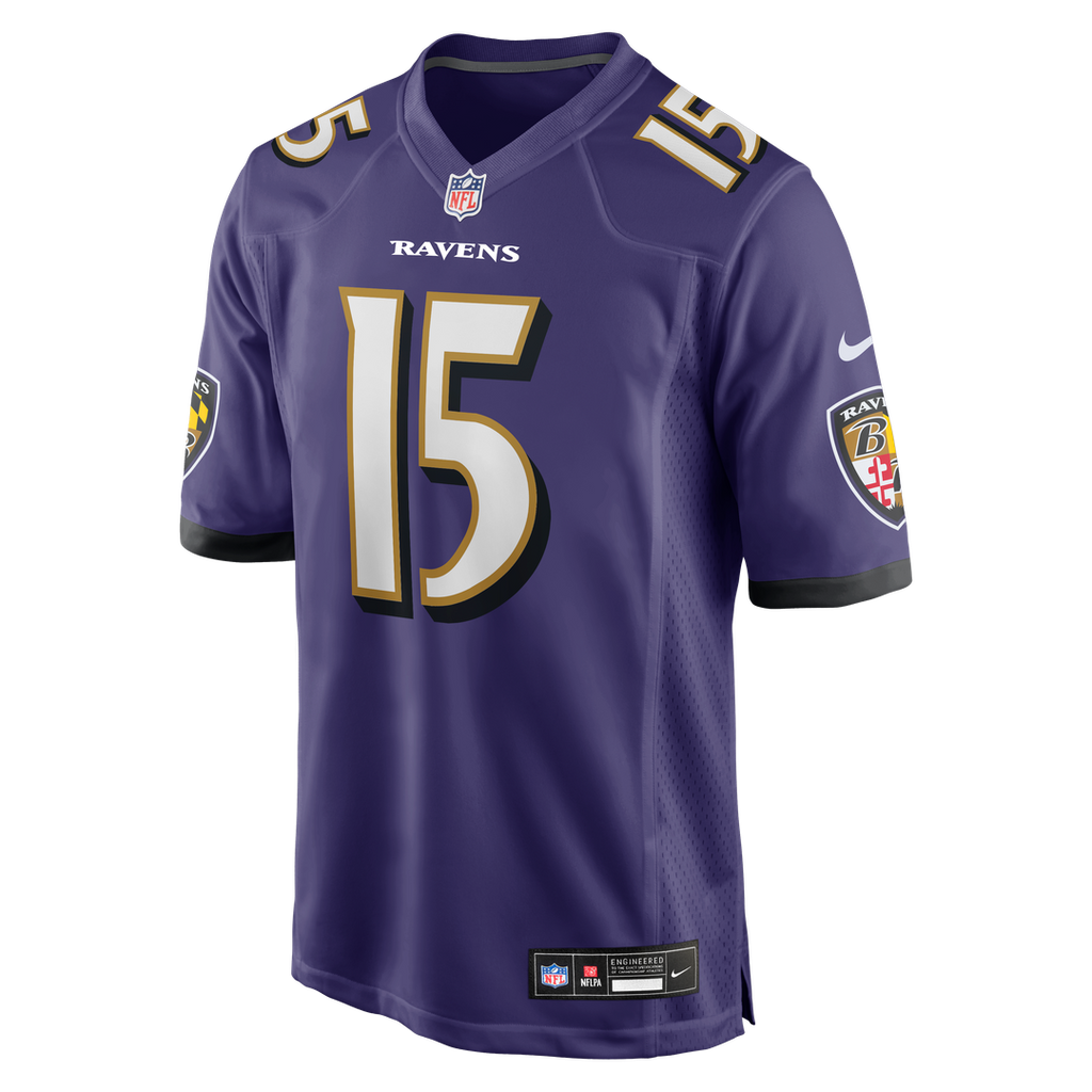 Cooper Rush Baltimore Ravens Nike Team Game Jersey -  Purple