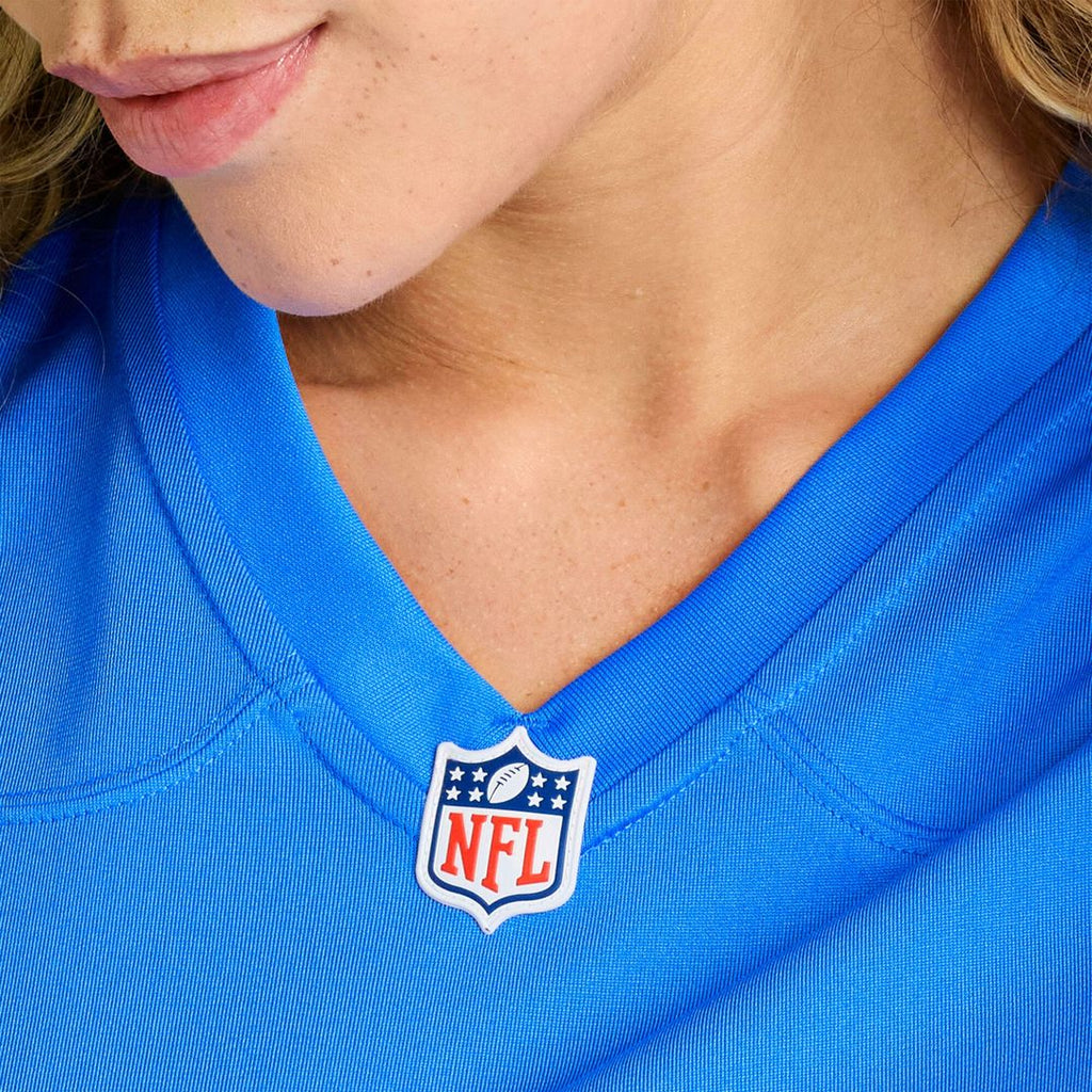 Mekhi Becton Los Angeles Chargers Nike Women's Team Game Jersey -  Powder Blue